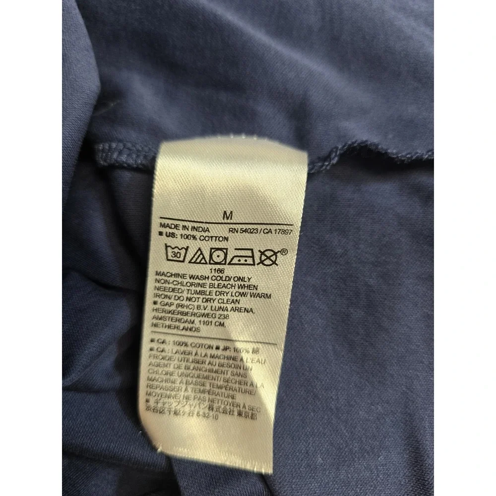 Banana Republic Men's Polo‎ Shirt  Navy Blue M Luxe Touch Performance